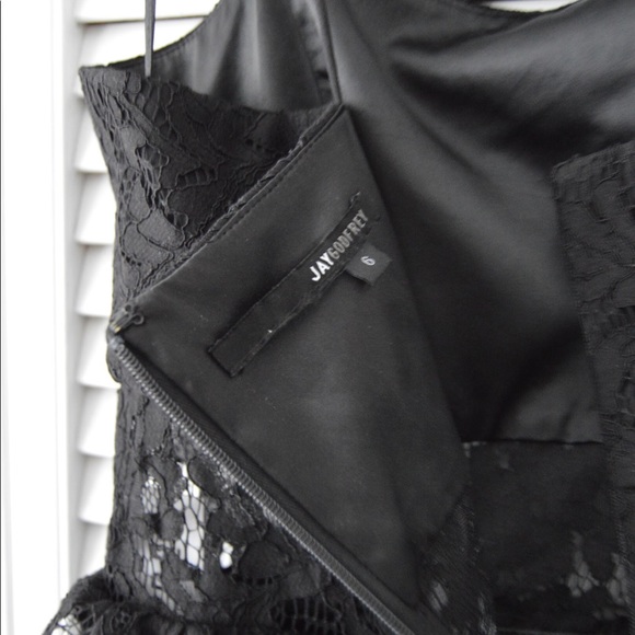 Jay Godfrey Black Ruffle Midi Dress - Picture 3 of 4